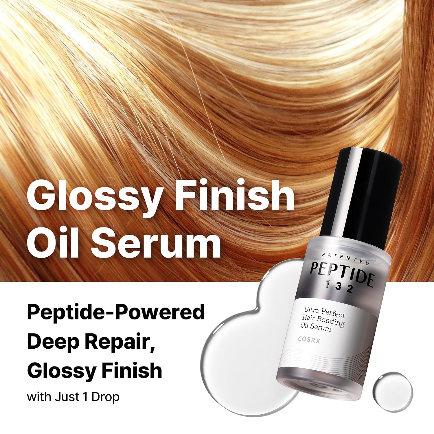 Cosrx Peptide 132 Ultra Perfect Hair Bonding Oil Serum 28ml